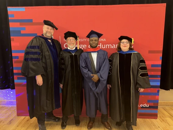RSSS Faculty and Clement Arhin
